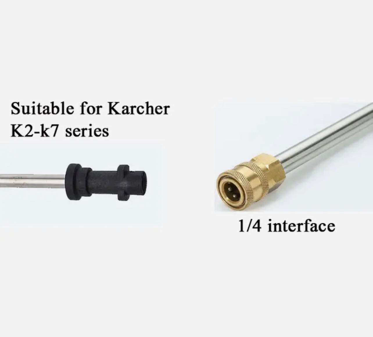 Kartcher water blaster adapter